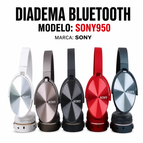 Diadema Bluetooth – SONY950 en México - Maxi Accesorios México