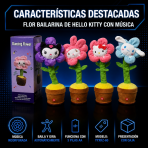 Flor bailarina de Hello Kitty con música – YYXRZ-60 - Maxi Accesorios México