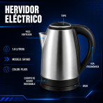 Hervidor eléctrico de 1.8 litros – SH180D - Maxi Accesorios México