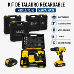 Kit de taladro recargable – SDJ5J - Maxi Accesorios México