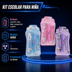 Kit escolar para niña – 6609 - Maxi Accesorios México