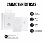 MagSafe tipo pila con carga magnética - Maxi Accesorios México