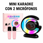 Mini karaoke con 2 micrófonos – YS-110 en México - Maxi Accesorios México