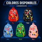 Mochila para niños y niñas con figura de dinosaurio – MX016 - Maxi Accesorios México