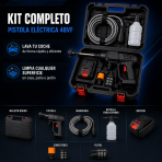 Pistola eléctrica para lavar coche o superficies – 48VF - Maxi Accesorios México