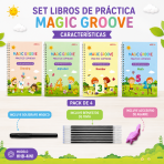 Set de libros de práctica Magic Groove – HHB-4IN1 - Maxi Accesorios México