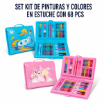 Set de pinturas y colores de 68 piezas – KIT68 en México - Maxi Accesorios México