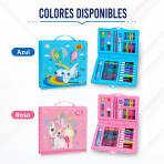 Set de pinturas y colores de 68 piezas – KIT68 - Maxi Accesorios México