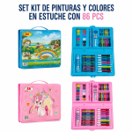 Set de pinturas y colores de 86 piezas – KIT86 en México - Maxi Accesorios México